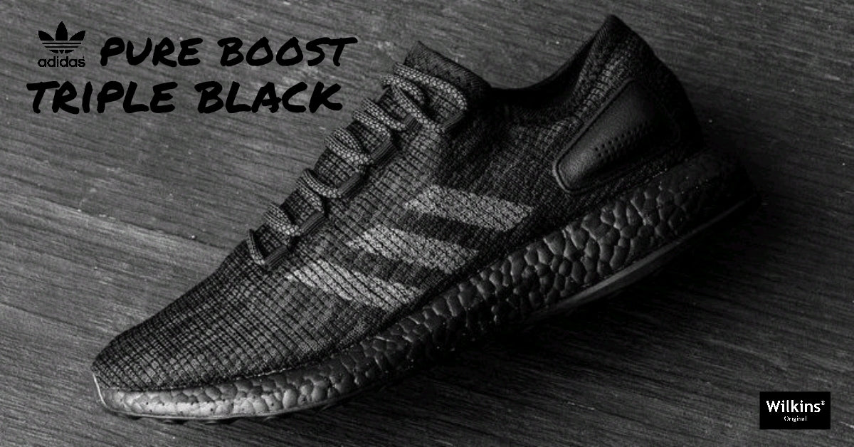 ADIDAS ปล่อย PURE BOOST “TRIPLE BLACK”