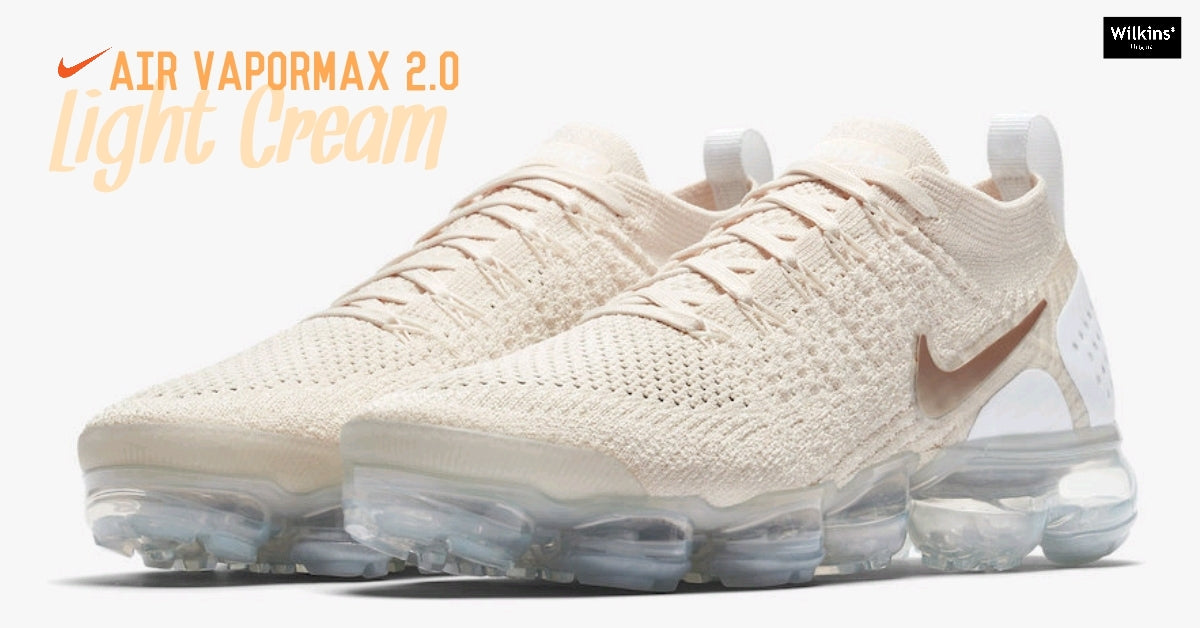 Nike air vapormax flyknit 2.0 light cream cheap
