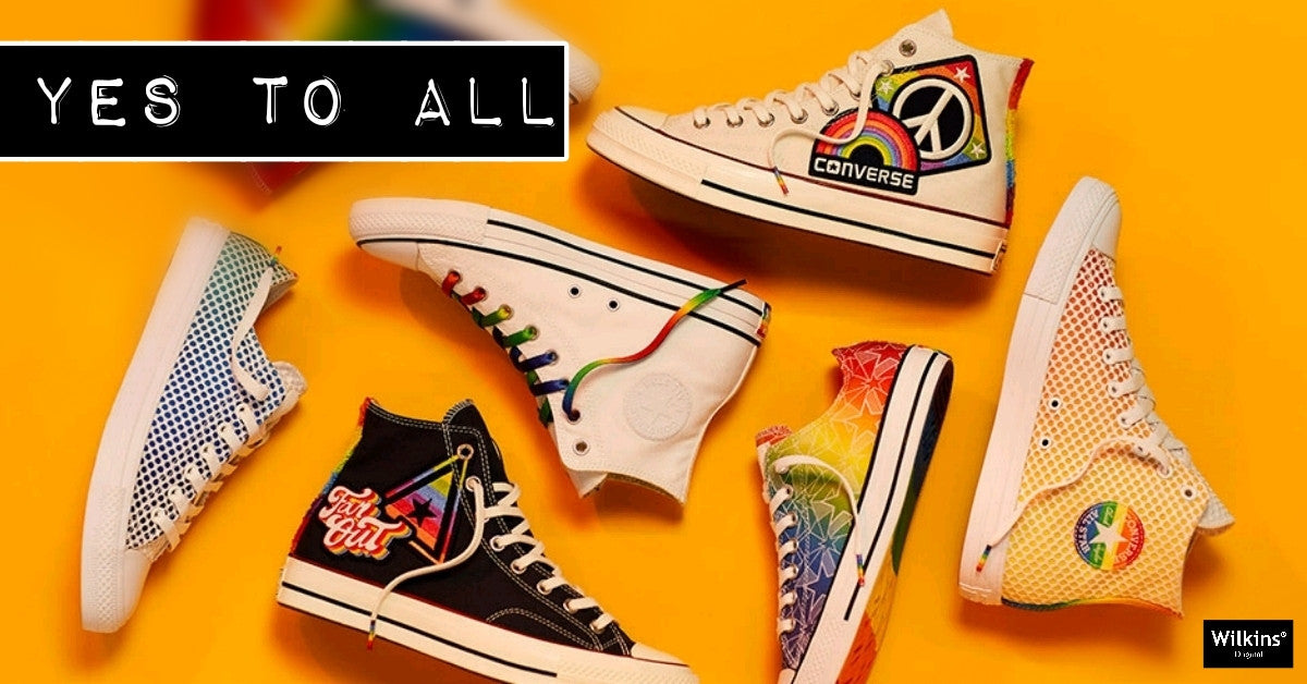“YES TO ALL” รองเท้าหลากสี คอลเลกชั่นใหม่จาก Converse แด่ LGBTQ