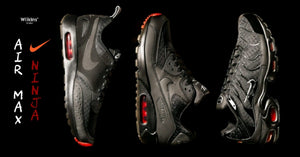 ของดำมาแล้วว!! NIKE ปล่อยคอลเลกชัน AIR MAX ธีมนินจา