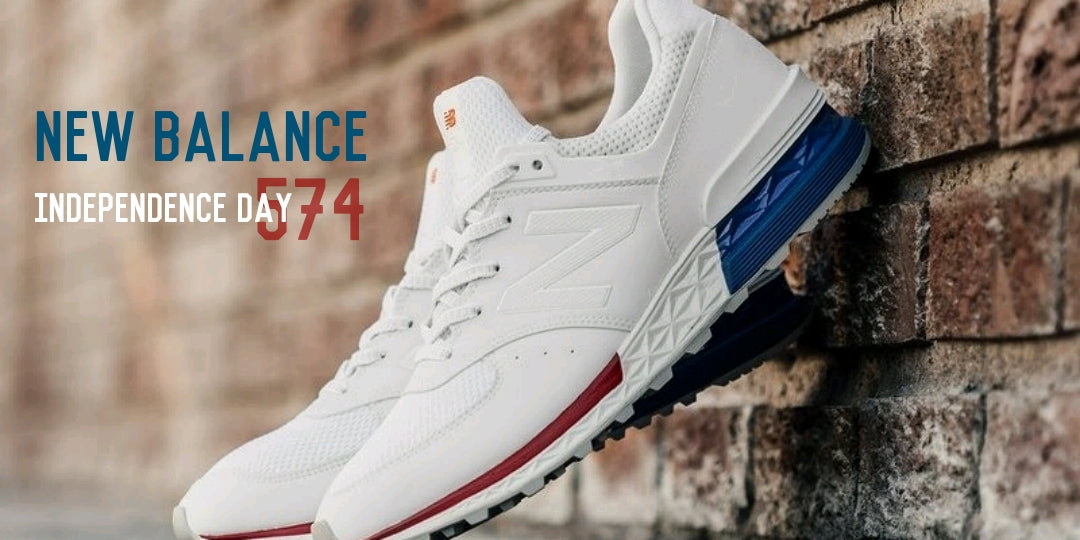 NEW BALANCE ปล่อยคอลเลกชัน 574 เลียนแบบสีธงชาติอเมริกา