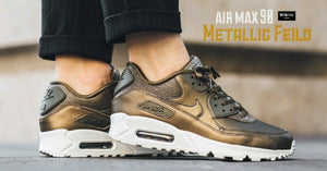 NIKE AIR MAX 90 PREMIUM ปล่อยสีใหม่ METALLIC FIELD