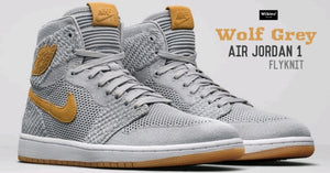 NIKE ปล่อย AIR JORDAN 1 FLYKNIT สี WOLF GREY 1 พฤศจิกายนนี้