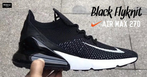 NIKE เตรียมปล่อย AIR MAX 270 FLYKNIT สีขาวดำ