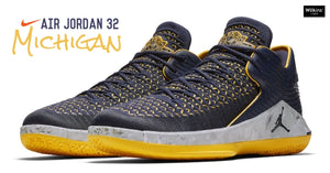 แฟนๆ เตรียมตัว AIR JORDAN 32 LOW “MICHIGAN” มีนาคมนี้