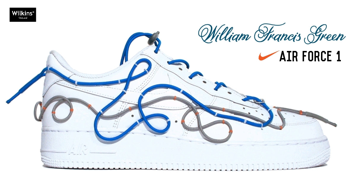 WILLIAM FRANCIS GREEN X NIKE ปล่อยคอลเลกชัน NIKE AIR FORCE 1