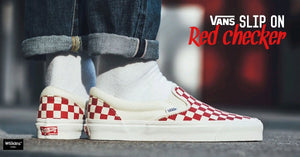 แฟนๆ มาดู VANS OG CLASSIC SLIP-ON “RED CHECKER”