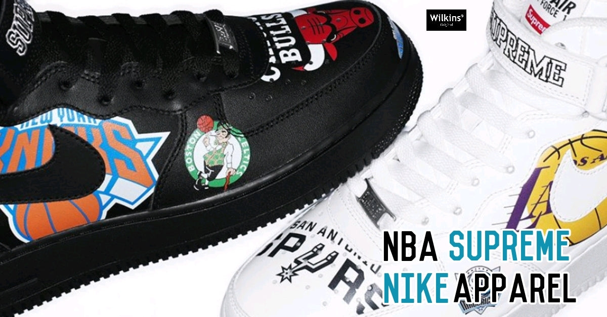 คอลเลกชันใหม่ SUPREME X NBA X NIKE AIR FORCE 1 X APPAREL