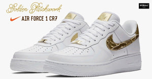 NIKE ปล่อย AIR FORCE 1 LOW CR7 GOLDEN PATCHWORK มกราคม2018 นี้!!