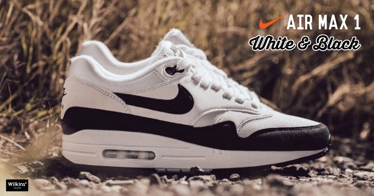NIKE AIR MAX 1 WHITE BLACK Wilkins Original