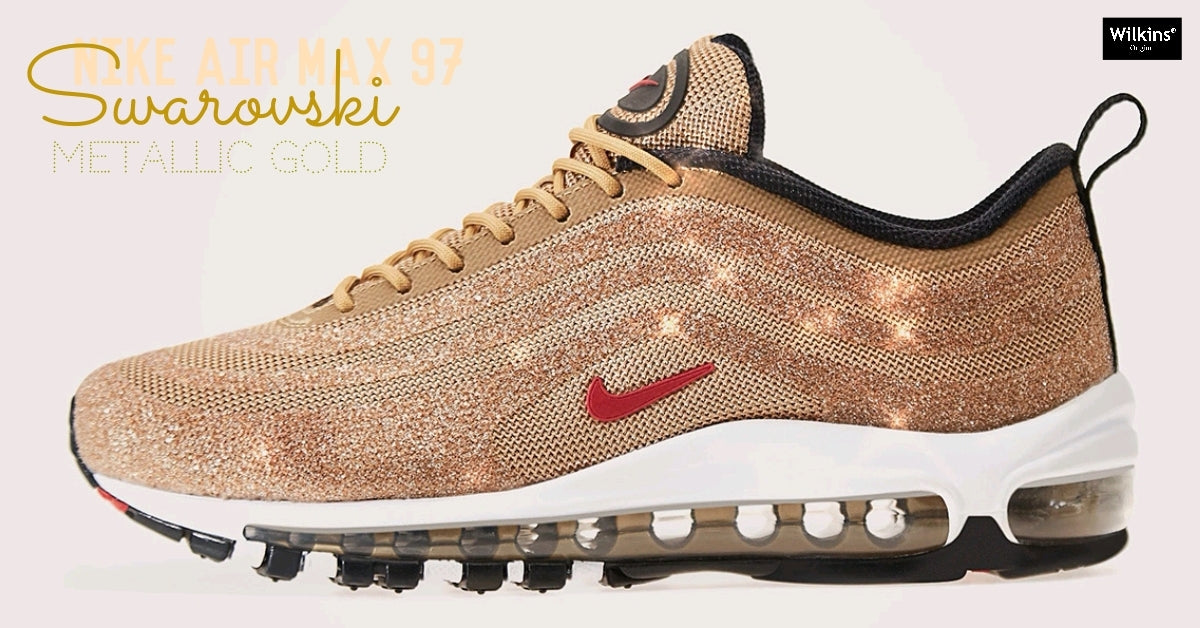 NIKE ปล่อย AIR MAX 97 SWAROVSKI METALLIC GOLD