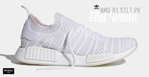 ADIDAS ปล่อย NMD R1 STLT PRIMEKNIT “FLAT WHITE” 