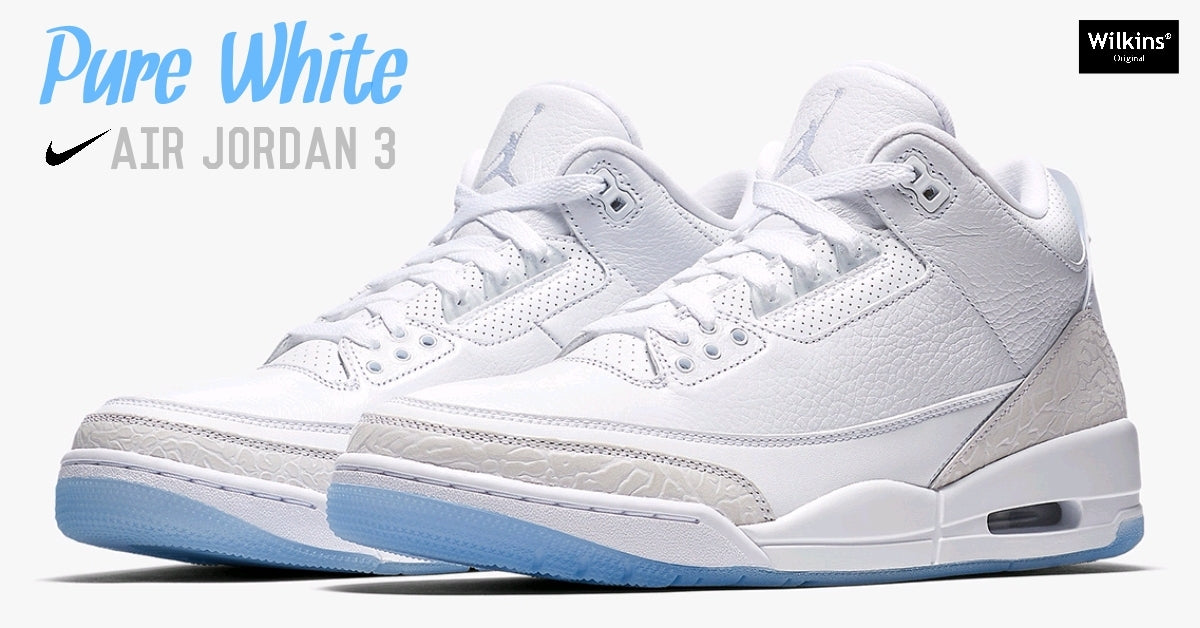 Pure white retro 3 hotsell