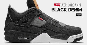 มาดู LEVI’S X AIR JORDAN 4 “BLACK DENIM”