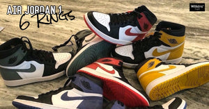 คอลเลกชันใหม่ AIR JORDAN 1 “6 RINGS”