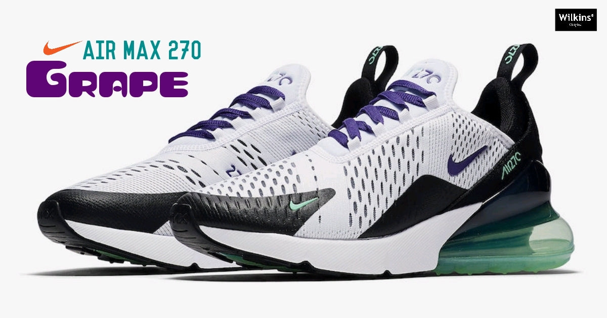 NIKE AIR MAX 270 GRAPE Wilkins Original